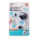 片耳 耳掛けタイプ ヘッドセット 有線 4極 径3.5mm HS-EH01TBK
