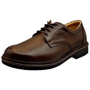 RV3023K DBR 27.5 [【大きいサイズ】 日本製 本革 ビジネス ウォーキング シューズ プレーントゥ ダークブラウン 27.5cm]