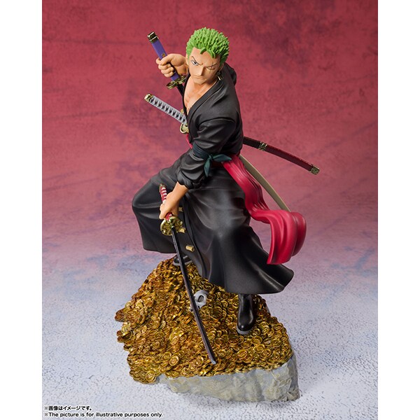 送料代引き無料 バンダイスピリッツフィギュアーツzero One Piece ワンピース Wt100記念 尾田栄一郎描き下ろし 大海賊百景 ロロノア ゾロ 塗装済完成品フィギュア 全高約170mm ファッションやトレンド情報 Pnlp Sn