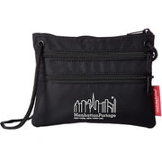 サコッシュ Triple Zipper Pouch Black Manhattan Portage
