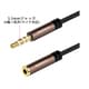 3.5mm/4極/ヘッドセット/イヤホンマイクケーブル/CTIA/オスメス/延長/2m A4X-20