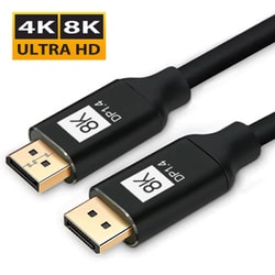 DisplayPortケーブル/8K/32.4Gbps/DP1.4/1m DP8K-10