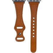 PSNSWVW6L-BW [Apple Watch 42/44mm 用 ピンバックルスリムウェーブ 交換バンド ブラウン]
