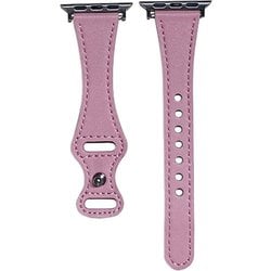 PSNSWVW6L-PK [Apple Watch 42/44mm 用 ピンバックルスリムウェーブ 交換バンド ピンク]
