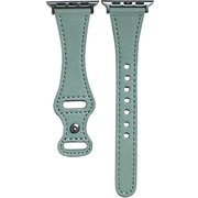 PSNSWVW6S-LGR [Apple Watch 38/40mm 用 ピンバックルスリムウェーブ 交換バンド ライトグリーン]