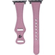 PSNSWVW6S-PK [Apple Watch 38/40mm 用 ピンバックルスリムウェーブ 交換バンド ピンク]