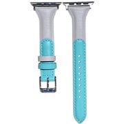 PSNTWSW6L-GMT [Apple Watch 42/44mm 用 ツインカラースリム 交換バンド グレー・ミント]