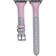 PSNTWSW6L-PGY [Apple Watch 42/44mm 用 ツインカラースリム 交換バンド ピンク・グレー]
