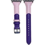 PSNTWSW6L-PVT [Apple Watch 42/44mm 用 ツインカラースリム 交換バンド ピンク・バイオレット]