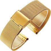 AW-STN01GD [Apple Watch 38/40mm 用 ステンレス 交換バンド ゴールド]