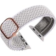 AW-NYN01WH [Apple Watch 38/40mm 用 ナイロン 交換バンド ホワイト]