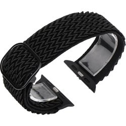 AW-NYN02BK [Apple Watch 42/44mm 用 ナイロン 交換バンド ブラック]