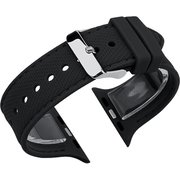 AW-SIF01BK [Apple Watch 38/40mm 用 シリコン 交換バンド ブラック]