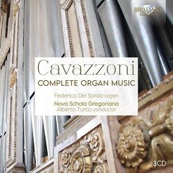 カヴァッツォーニ：オルガン曲集 3枚組 ゾルド BRL-96192 [クラシックCD 輸入盤]