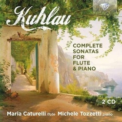 クーラウ：フルートソナタ全集 2枚組 カトゥレッリ BRL-96329 [クラシックCD 輸入盤]