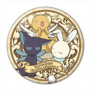 カードキャプターさくら クリアカード編 BIG缶バッジ アールヌーボーアート Ver. ケロちゃん＆スッピー＆モモ [キャラクターグッズ]