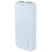 軽量＆スリムモバイルバッテリー 10000mAh ブルー BACLCK10000BL