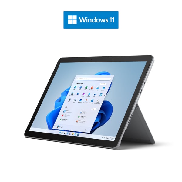 8VA-00015 [タブレットPC/Surface Go 3（サーフェス ゴー 3）/10.5型/Pentium/メモリ 8GB/SSD 128GB/Windows 11 Home Sモード/Office Home ＆ Business 2021/プラチナ]