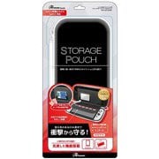 ANS-SW134BW [Switch有機ELモデル/Switch用 ストレイジポーチ ブラック＆ホワイト]