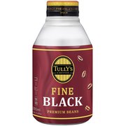 タリーズコーヒー ファイン ブラック ホット＆コールド対応 （ボトル缶） 285ml×24本 [コーヒー飲料]