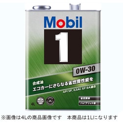 Mobil 1 0W-30 API SP・ ILSAC GF-6A 適合（合成油 ガソリンエンジン車用） 1L缶 0670381