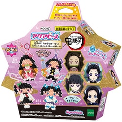 アクアビーズ AQ-343 鬼滅の刃キャラクターセット 竈門禰豆子・胡蝶しのぶ・栗花落カナヲ・神崎アオイ [対象年齢：6歳～]