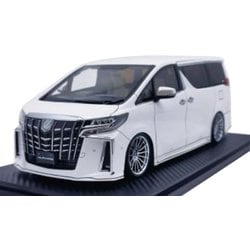 爆買い安いIG2428 Ignition Model イグニッションモデル 1/18 2019年モデル トヨタ　アルファード H30W Executive Lounge S パールホワイト 乗用車