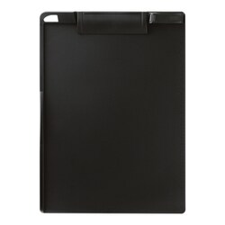クリップボード A4タテ型 抗菌タイプ ブラック CB-4831-D