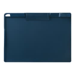 マグネット付 クリップボード A4ヨコ型 抗菌タイプ ネイビー CB-5269-K