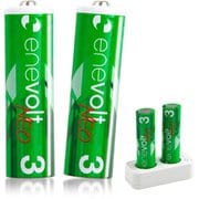 3R-EVL01WT [enevolt NEO リチウム充電池 1650mAh 単3 エネボルト ネオ 2個セット]