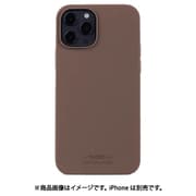 15136 [iPhone 12 /iPhone 12 Pro用 シリコンケース ソフトタッチ Dark Brown]