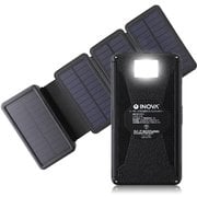 INOVA ヒラケソラ ソーラーパネル付モバイルバッテリー 20,000mAh ブラック 3R-SRP01BK