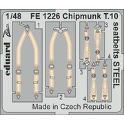 EDUFE1226 1/48 ZOOM エッチングパーツ デ・ハビランド チップマンク T.10 シートベルト （ステンレス製） （エアフィックス用） [プラモデル用パーツ]