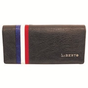 カブセ 長財布 トリコロールカラー チョコ 6LB09A LiBERTO EDWIN