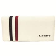 カブセ 長財布 トリコロールカラー シロ 6LB09A LiBERTO EDWIN