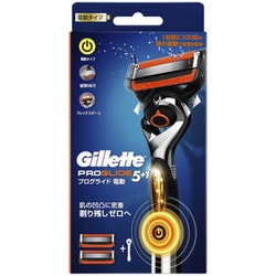 ジレット Gillette プログライド 電動ホルダー カミソリ 替刃 2個付 
