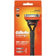 Gillette フュージョン マニュアルホルダーカミソリ 替刃 2個付