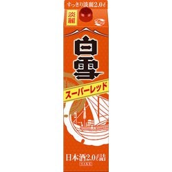 白雪 スーパーレッド パック 13度 2L [日本酒]
