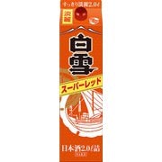 白雪 スーパーレッド パック 13度 2L [日本酒]