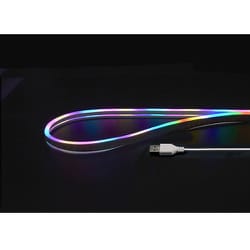 USBネオンチューブライト 2m レインボー NEONLT2M-RB