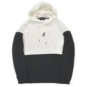 KANGOL 切替プルパーカー メンズ オフホワイト Mサイズ C6154N 10 M