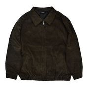 C1150N 15 LL [KANGOL コーデュロイビッグジャケット メンズ ブラウン LLサイズ]