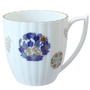 マグカップ 金ミル花丸紋 757-1HRE