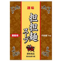 創味食品 担担麺スープ 1kg [期限切迫商品（賞味期限：2025年10月7日）]