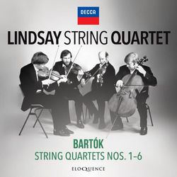 バルトーク：弦楽四重奏曲集 3枚組 リンゼイ弦楽四重奏団 DECCA-484 3693 [クラシックCD 輸入盤]