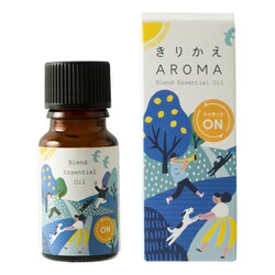 きりかえアロマ シャキッとオン ブレンドエッセンシャルオイル 10ml 08-025-0310