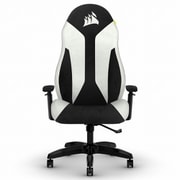 ゲーミングチェア TC60 FABRIC Chair ホワイト/ブラック CF-9010037-WW