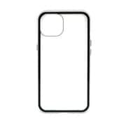 AC-P21-MC SL [iPhone 13用 高品質背面ガラス+アルミバンパーケース シルバー]