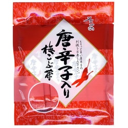 不二の唐辛子入り梅こぶ茶スティック 2g×10