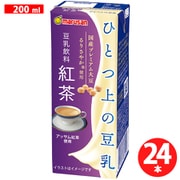 マルサンアイ ひとつ上の豆乳 豆乳飲料 紅茶 200ml×24本